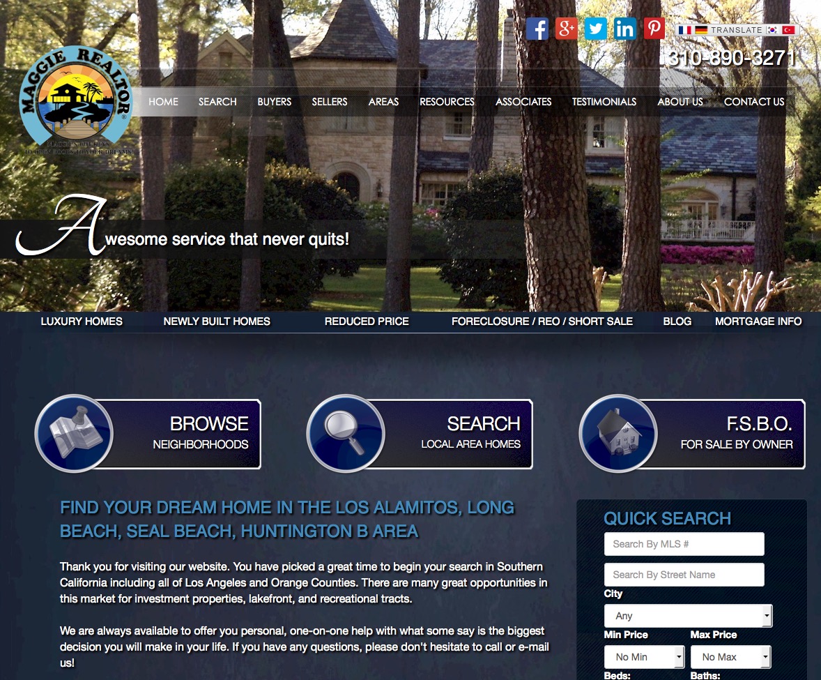 Real Estate Web Template 2