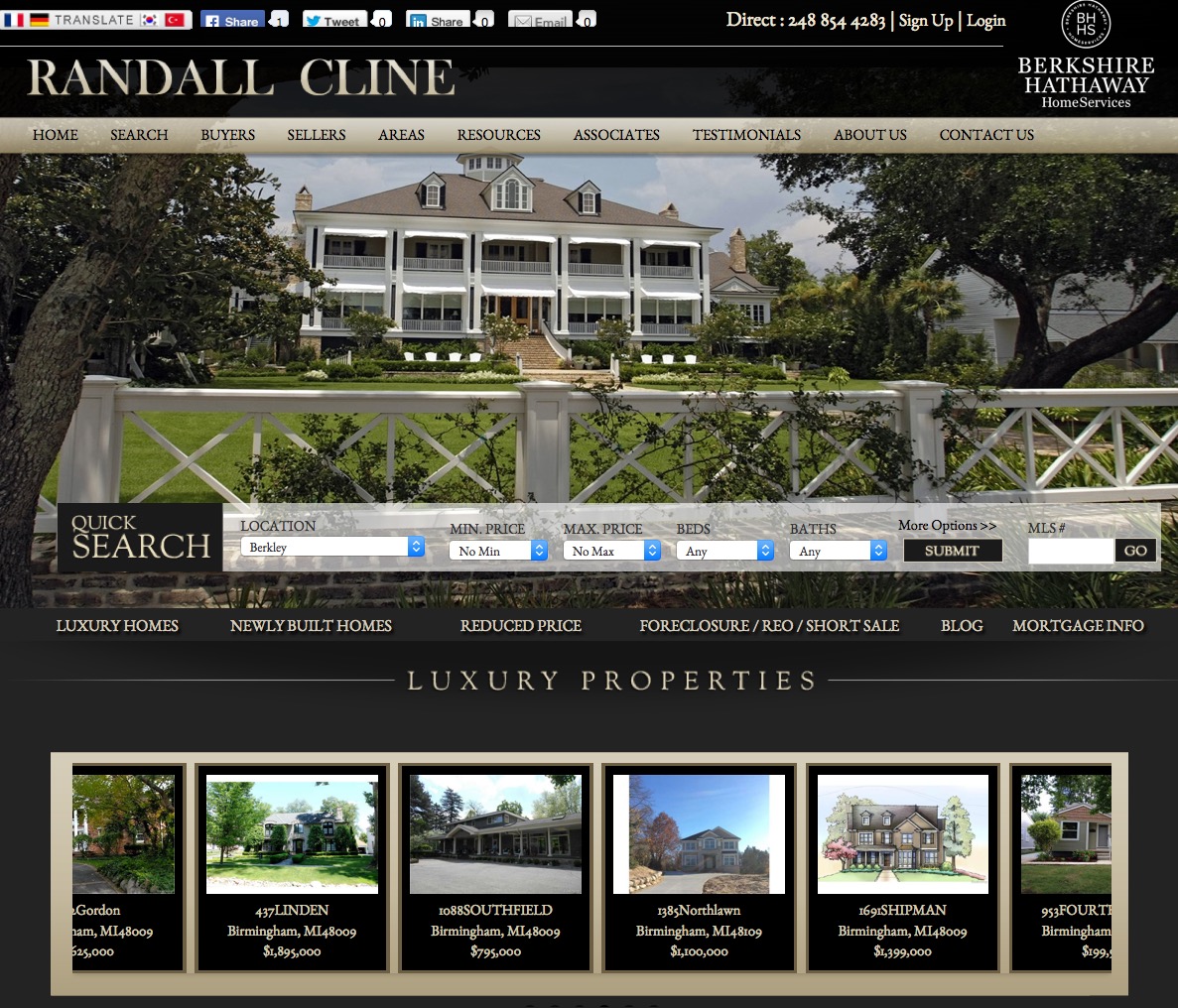 Real Estate Web Template 6